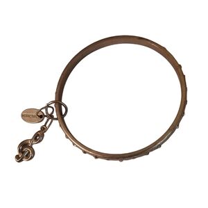 BRATZ Bangle Bracelet Stainless w/ Music Charm Collectible Mall Goth